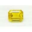 Loose Emerald Diamond Fancy Yellow 1.03 Carat VS2