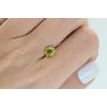 Round Cut Diamond Fancy Yellow Color 1.51 Carat VS1