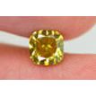 Cushion Cut Diamond Fancy Yellow VS2 1.03 Carat