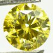 Round Cut Diamond Yellow Color SI1 1.06 Carat