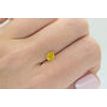 Pear Shape Diamond Fancy Yellow 0.67 Carat I1