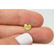 Loose Yellow Heart Diamond 1.02 Carat SI1