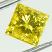Fancy Yellow Princess Cut Diamond 1.20 Carat VS2