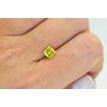 Fancy Yellow Princess Cut Diamond 1.20 Carat VS2