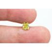 Loose Radiant Shaped Diamond Fancy Yellow 1 Carat Real Natural Enhanced SI1