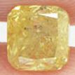 Fancy Yellow Cushion Diamond 0.72 Carat I1