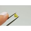 Yellow Heart Shape Diamond 0.71 Carat SI1 Certified