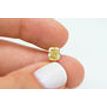 Cushion Cut Loose Fancy Yellow 1.08 Carat VS1