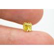 Certified Fancy Yellow Radiant Diamond 1.04 Carat VS2 5.09X4.97 MM