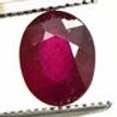 Red Ruby Loose Oval Gemstone 2.04 Carat 