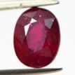 Natural Red Ruby Oval Gemstone 3.49 Carat