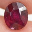 Ruby Gemstone Loose Red Color Cushion 2.08 Carat 7.11X8.09 MM