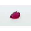Loose Red Pear Ruby Gemstone 2.96 Carat