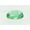 Green Spinel Gemstone Oval Shape Lab Created Certified 13.81x17.22mm 17.50 Carat