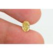 Loose Fancy Yellow Oval Diamond 1.01 Carat SI1