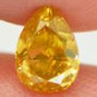 Fancy Brownish Orangy Yellow Pear Diamond 0.70 Carat SI2 GIA Certificate