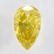 Pear Shape Diamond Fancy Brownish Yellow 0.50 Carat SI1 IGI Certificate