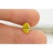 Oval Diamond Fancy Yellow 1.21 Carat SI2