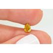 Fancy Brownish Orangy Yellow Pear Diamond 0.70 Carat SI2 GIA Certificate
