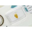 Pear Shape Diamond Brown-Yellow Color 0.58 Carat SI1 IGI Certificate