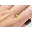 Loose Yellow Round Diamond 0.70 Carat SI3 