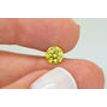Loose Yellow Round Diamond 1.09 Carat SI1
