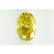 Oval Cut Diamond Fancy Yellow Color 1.14 Carat VS2