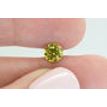 Round Diamond Fancy Yellow Color 1.02 Carat VS2