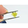 Heart Diamond Fancy Yellow Color 1.77 Carat SI1