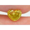 Heart Diamond Yellow Color 0.70 Carat VS2