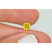 Cushion Cut Diamond Yellow Color Loose 1.01 Carat VS2