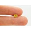 Loose Cushion Shaped Diamond Fancy Yellow Color Natural Enhanced 1.06 Carat VS2
