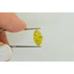 Marquise Shape Diamond Fancy Yellow Color SI1 2.00 Carat
