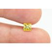 Fancy Yellow Princess Diamond 0.75 Carat SI1