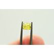 Loose Radiant Cut Fancy Yellow Natural Diamond 0.69 Carat VS2 4.94X4.03 MM