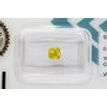 Cushion Diamond Fancy Yellow 0.66 Carat VVS2 IGI Certificate