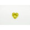 Heart Diamond Fancy Yellow 1.22 Carat SI2