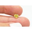 Heart Diamond Loose Fancy Yellow 1.02 Carat VS2