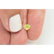 Heart Diamond Loose Fancy Yellow 1.02 Carat VS2