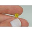 Cushion Cut Diamond Yellow Color Loose 1.01 Carat VS2