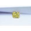 Cushion Cut Loose Fancy Yellow 1.08 Carat VS1