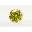Round Cut Diamond Fancy Yellow 1.01 Carat SI1