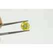 Round Cut Diamond Fancy Yellow Color VS2 1.84 Carat