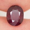 Loose Red Ruby Oval Shaped Natural Gemstone 2.31 Carat