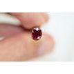 Loose Red Ruby Oval Cut Gemstone 1.45 Carat