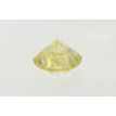 Round Cut Diamond Fancy Yellow Color 3.02 Carat SI2