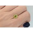 Round Cut Diamond Fancy Yellow Color 3.02 Carat SI2