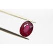 Natural Red Ruby Oval Gemstone 3.49 Carat