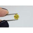 Round Diamond Fancy Yellow Color 0.90 Carat SI1