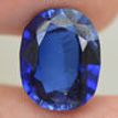 Oval Cut Sapphire Gemstone Blue Color Lab Created Loose 10.3 Carat SGL Certified